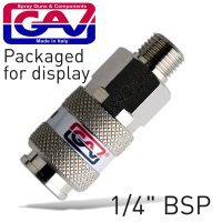 (image for) GAV UNI1P Universal Quick Coupler 1/4' Male