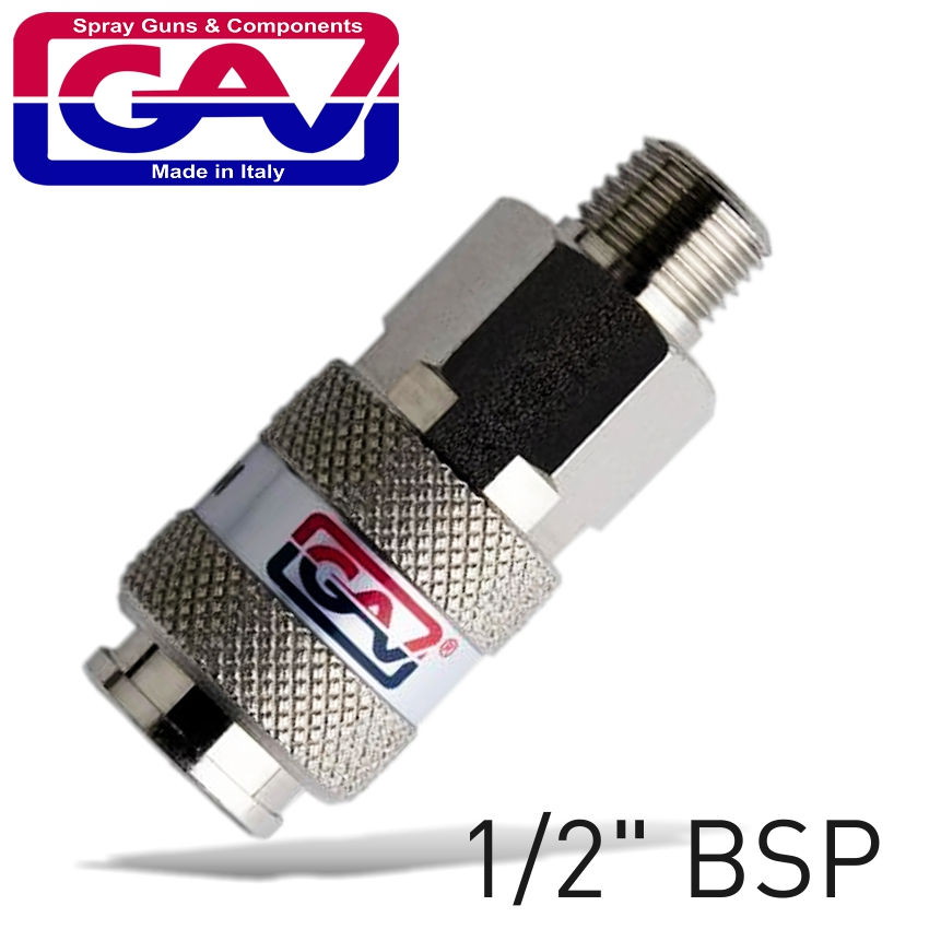 (image for) GAV UNI3 Universal Quick Coupler 1/2' Male