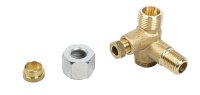GAV00101 Non-Return Valve 1/4' M - 3/8' M Viton (image for) GAV00101 Non-Return Valve 1/4' M - 3/8' M Viton