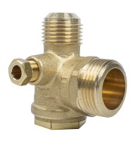 GAV00117 Non-Return Valve 3/4' M - 1/2' M NBR (image for) GAV00117 Non-Return Valve 3/4' M - 1/2' M NBR