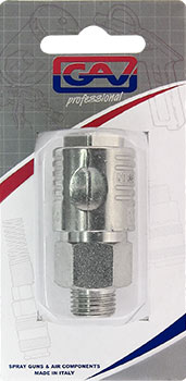 (image for) GAV112-1P Quick Coupler Euroline 1/4' Male Packaged