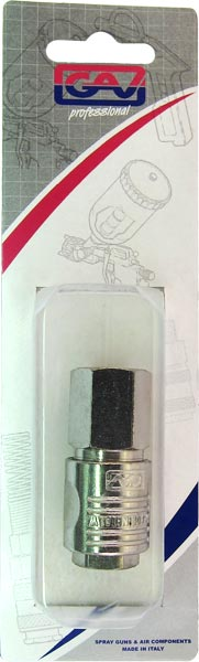 (image for) GAV112A-2P Quick Coupler Euroline 3/8' Female Packaged