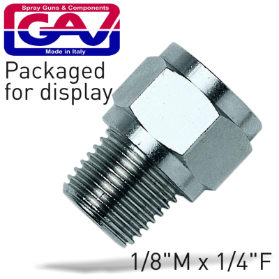 (image for) Taper Reducer Bush 1/8 X 1/4 M/f Packaged