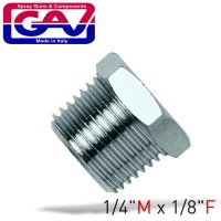 Taper Reducer Bush 1/4 X 1/8 M/f (image for) Taper Reducer Bush 1/4 X 1/8 M/f