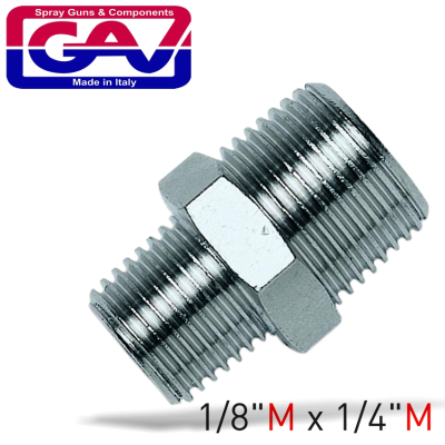 (image for) Taper Reducer Nipple 1/8 X 1/4 M/m