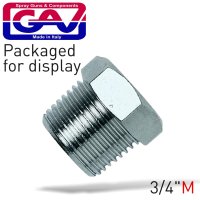 Taper Plug 3/4 Packaged (image for) Taper Plug 3/4 Packaged