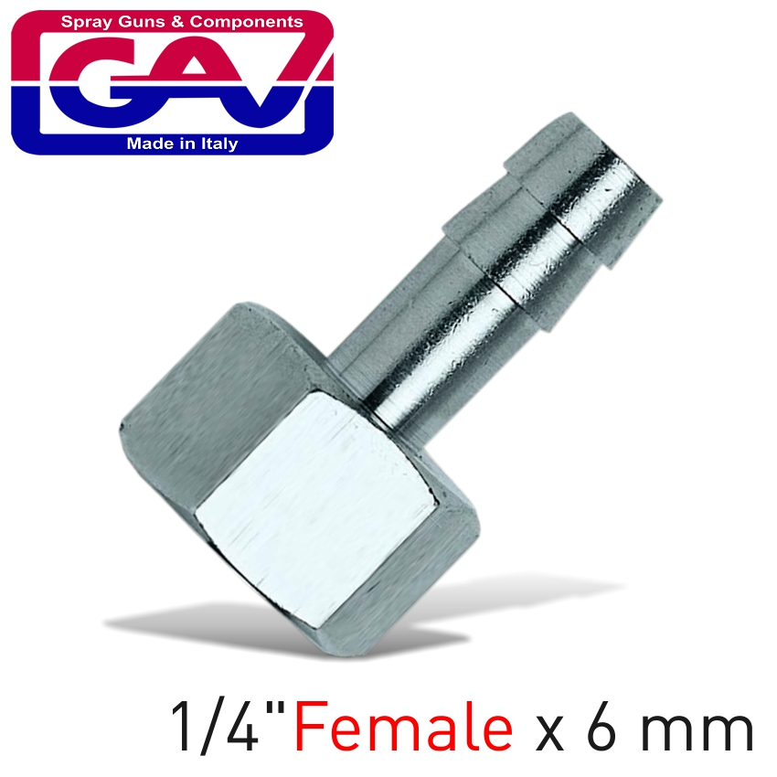 (image for) Hose Adaptor 1/4f X 6mm