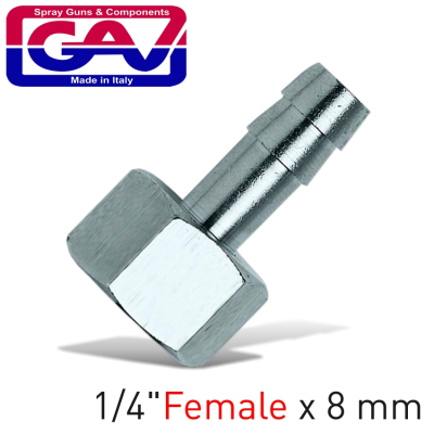 (image for) Hose Adaptor 8mm X 1/4'female