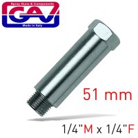 Extension 1/4'x1/4'm/f 51mm (image for) Extension 1/4'x1/4'm/f 51mm