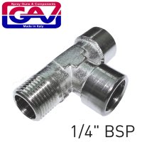 (image for) T Connector 1/4' Ffm