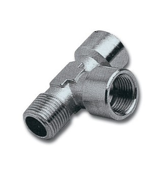 (image for) T Connector 1/4'ffm Packaged