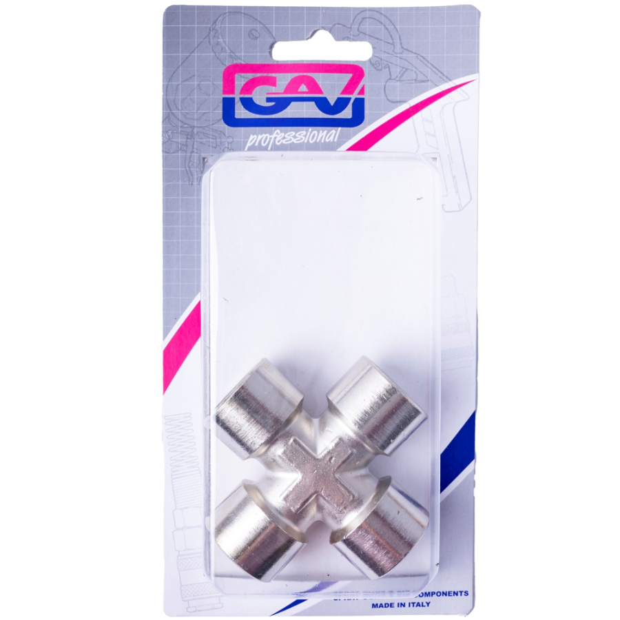 (image for) 4 Way Connector 1/2' Ffff Packaged