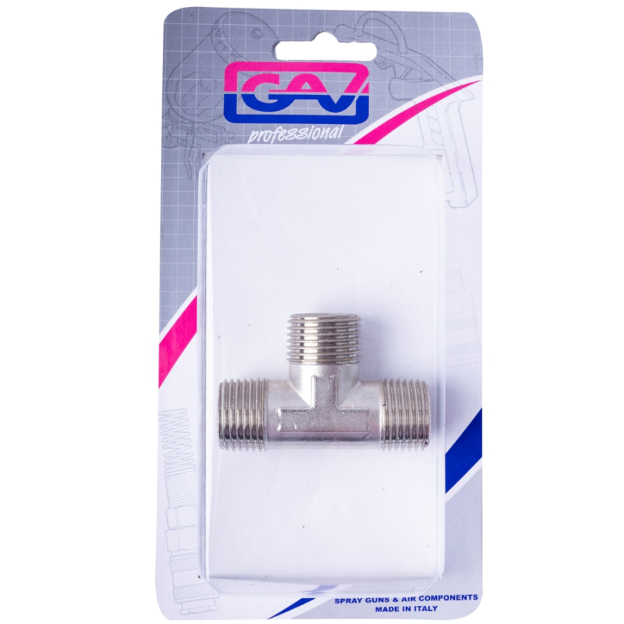 (image for) T Connector 1/2'mmm Packaged