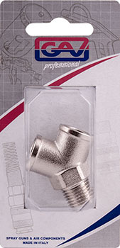 (image for) Y Connector 1/4'mff Gio1071-2 Packaged