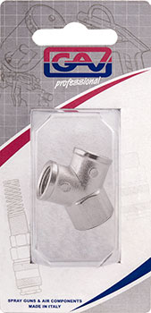 (image for) Y Connector Fff 1/4' Packaged