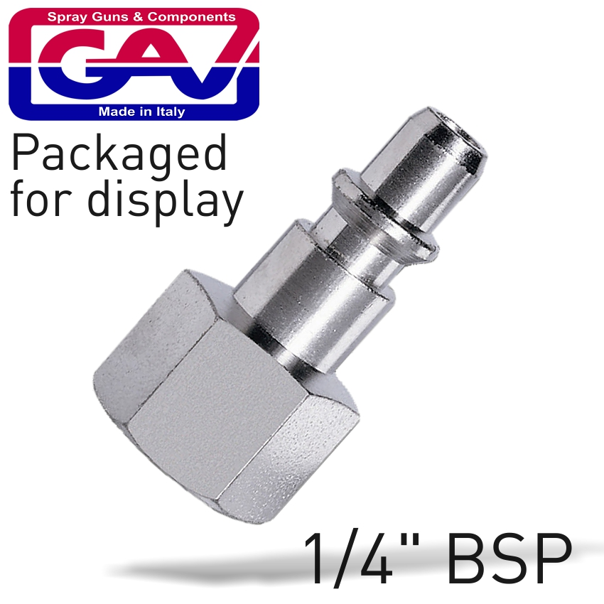 (image for) Quick Coupler Inserts Aro 1/4'f 2 Packaged