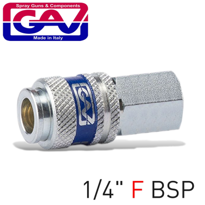 (image for) Hardened Steel Quick Coupler 1/4'f