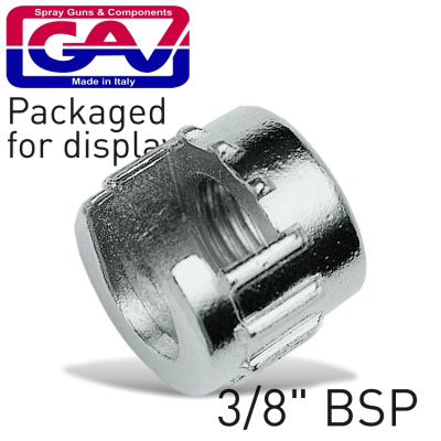 (image for) Metal Ring 3/8' For Bayonet Couplings Packaged