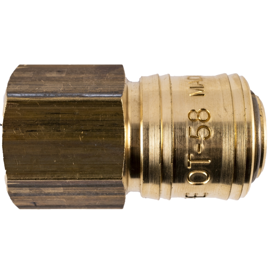 (image for) Brass Female Quick Coupler 1/2'f German