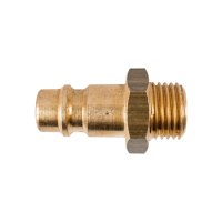 (image for) Brass Connector 1/4'm German