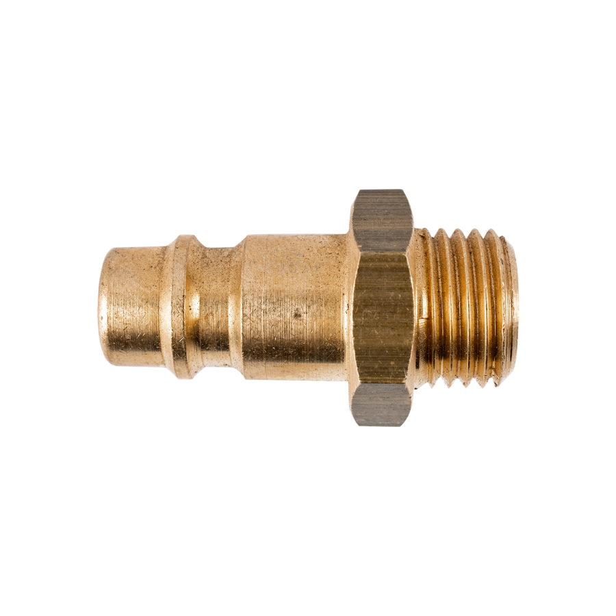 (image for) Brass Connector 1/4'm German