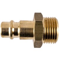(image for) Brass Connector Brass 3/8'm German