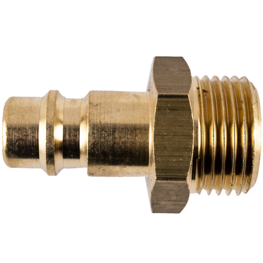 (image for) Brass Connector Brass 3/8'm German