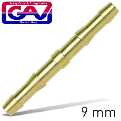 (image for) Brass Hose Connector 9mm X 9mm