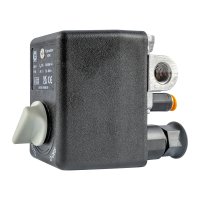 (image for) Condor Pressure Switch 1 Phase 4 Way Red Switch 212140