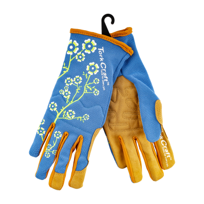 (image for) Ladies Slim Fit Small Garden Gloves Blue