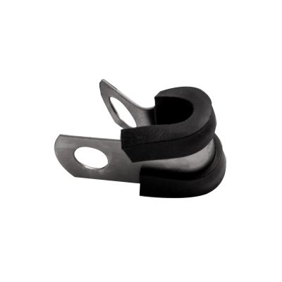 (image for) Hose Clamp 6mm X 12mm Rubber B/width Lined Bulk