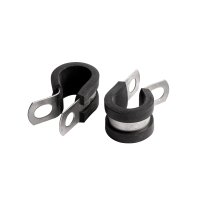 (image for) Hose Clamp 13mm X 12mm B/width Rubber Lined Bulk