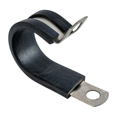 (image for) Hose Clamp 22mm X 12.7mm B/width Rubber Lined Bulk