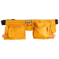 Large Prof.leather Tool Belt 11 Pocket (image for) Large Prof.leather Tool Belt 11 Pocket