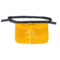 Double Pocket Leather Nail Bag (image for) Double Pocket Leather Nail Bag