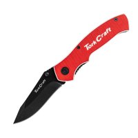 Knife Foldable Utility Red With G10 Material Handle And Belt Clip (image for) Knife Foldable Utility Red With G10 Material Handle And Belt Clip