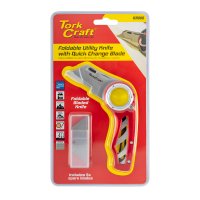 Knife Utility S/steel Blades Foldable With Belt Clip (image for) Knife Utility S/steel Blades Foldable With Belt Clip