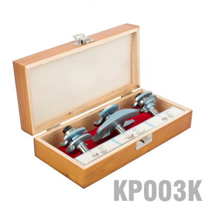 (image for) Sommerfield Raised Panel Set 3pc 1/2' Shank Wooden Box