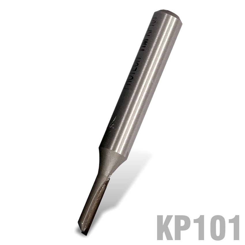 (image for) Straight Bit Single Flute 1/8' X 1/2' Cut 1/4' Shank