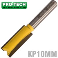 (image for) Straight Bit 10mm X 25mm Cut 2 Flute Metric 1/4' Shank