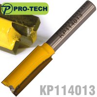 (image for) Straight Bit 3/8'(9.5mm) X 1'(25.4mm) Cut 2 Flute W/bottom Cut 1/4' Sh