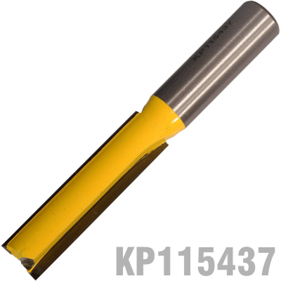 (image for) Straight Bit 1/2'(12.7mm) X 2'(50.8mm) Cut 2 Flute With Bottom Cut 1/2