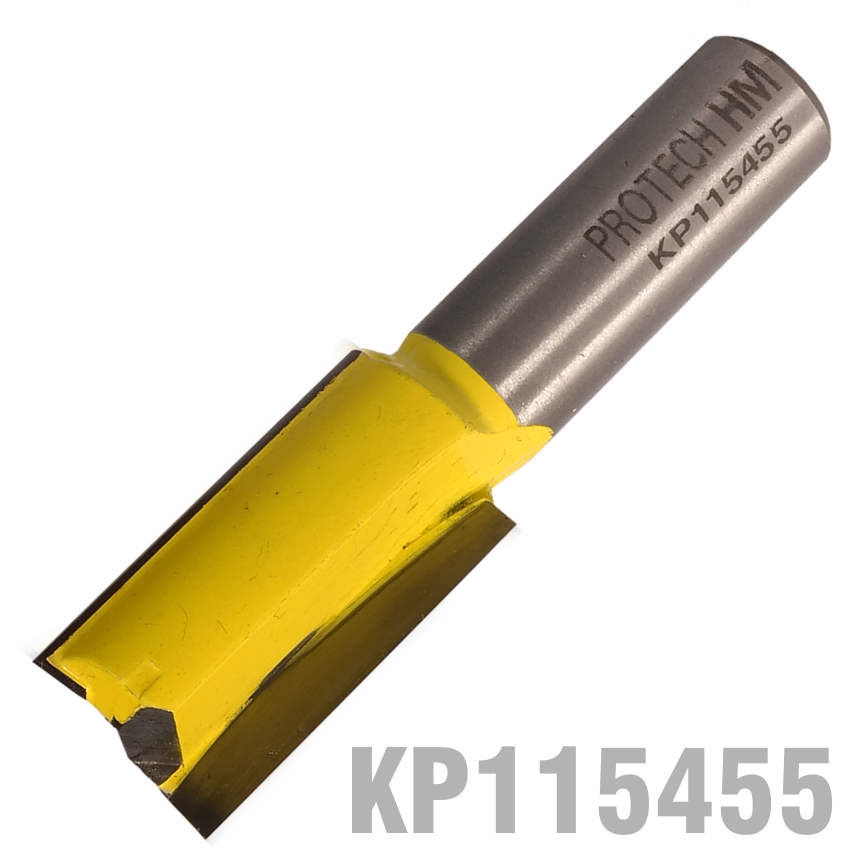 (image for) Straight Bit 5/8'(15.9mm) X 1 1/4'(31.8mm) Cut 2 Flute With Bottom Cut