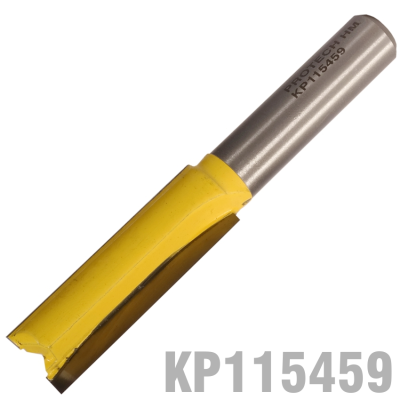 (image for) Straight Bit 5/8'(15.9mm) X 2'(50.8mm) Cut 2 Flute With Bottom Cut 1/2