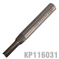 (image for) Straight Bit 5/32' (4mm) X 1/2' Cut Solid Carbide 2 Flute 1/4'shank