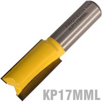 Straight Bit 17mm X 32mm Cut 2 Flute Metric 1/2' Shank (image for) Straight Bit 17mm X 32mm Cut 2 Flute Metric 1/2' Shank