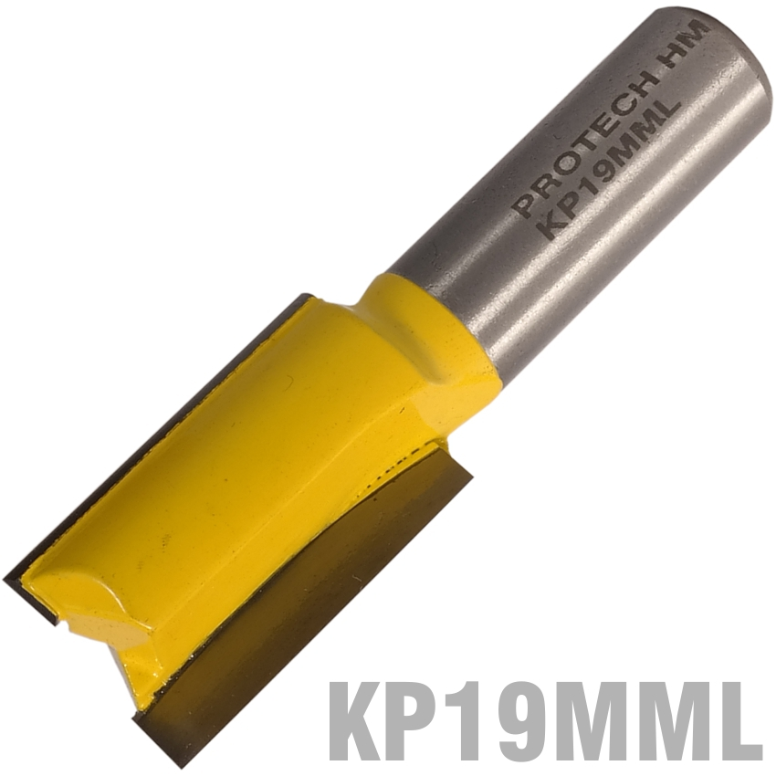 (image for) Straight Bit 19mm X 32mm Cut 2 Flute Metric 1/2' Shank