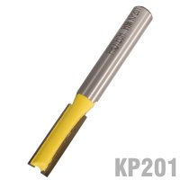 (image for) Straight Bit 1/4' (6.35mm) X 3/4'(19mm) Two Flute 1/4' Shank