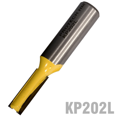 (image for) Straight Bit 5/16' (7.9mm) X 1'(25.4mm) Two Flute 1/2' Shank