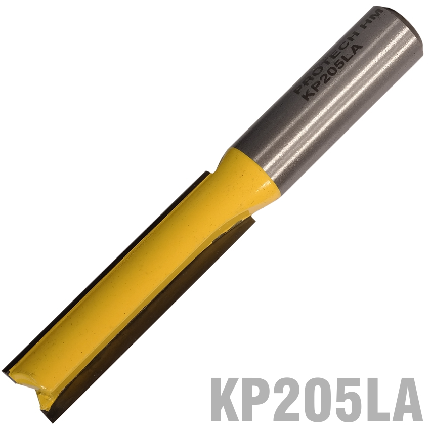 (image for) Straight Bit 1/2' (12.7mm) X 2'(50.8mm) Two Flute 1/2' Shank